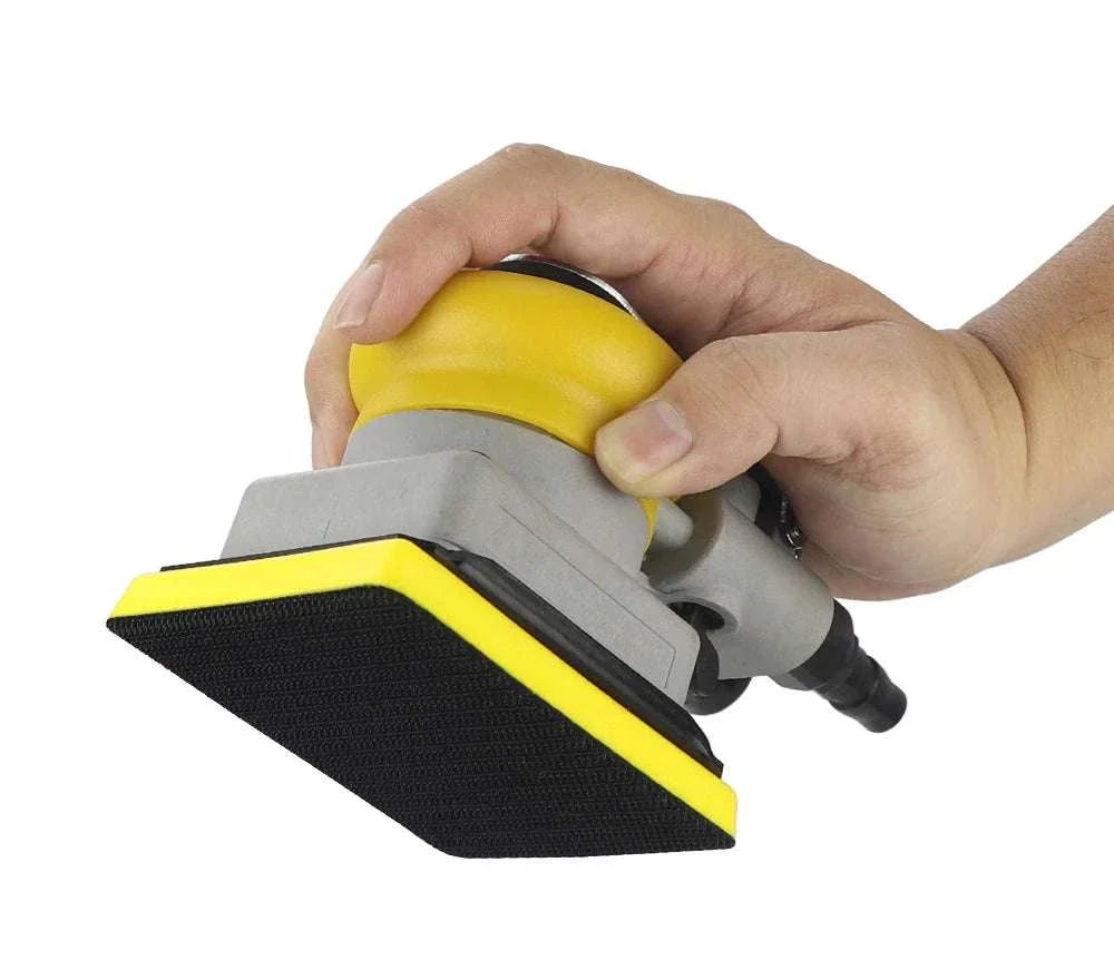 Pneumatic Car Air Sander Polisher 70x100mm with 20 Sandpapers - Image 9