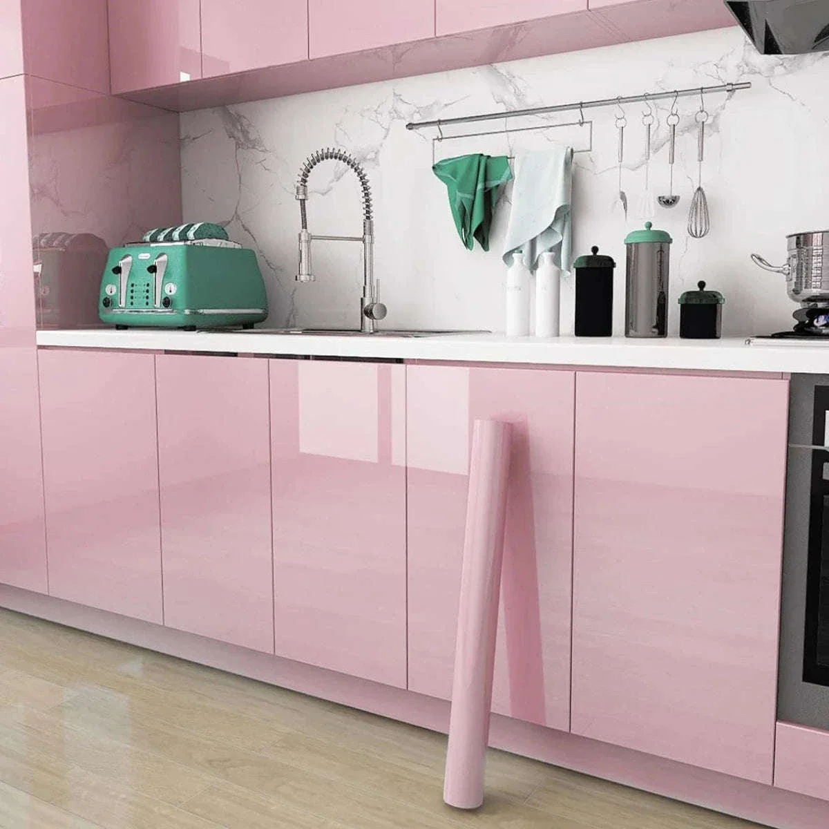 High Gloss Waterproof Self-Adhesive Wallpaper Peel and Stick - Image 9