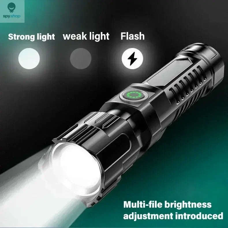 High Power LED Flashlight with Long-Range Beam and USB-C - Image 14