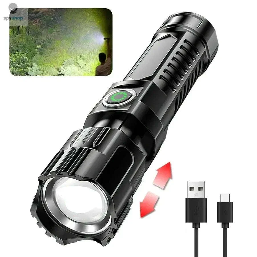 High Power LED Flashlight with Long-Range Beam and USB-C - Image 26