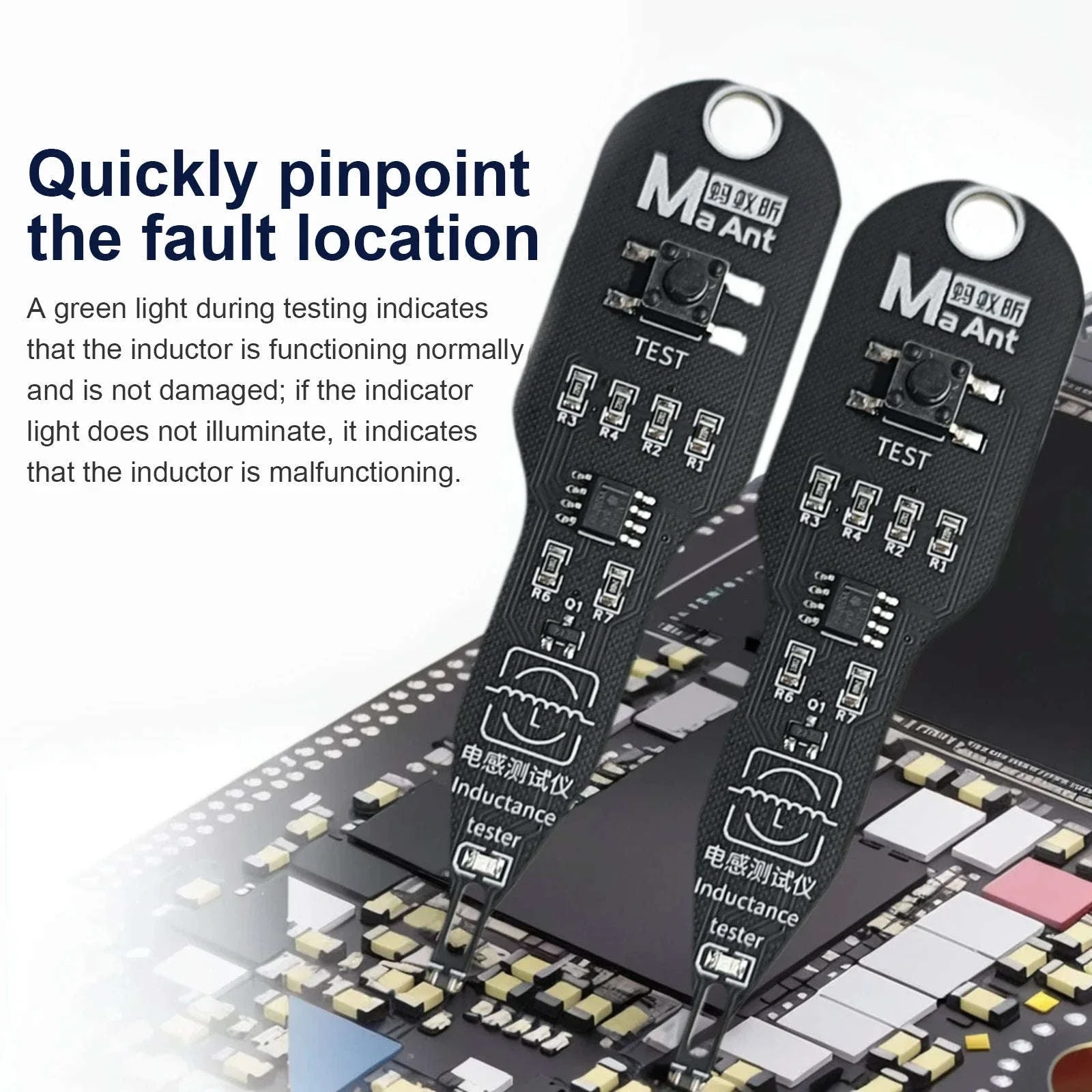 High Precision Inductance Tester for Mobile Phone Motherboard Repair - Image 4