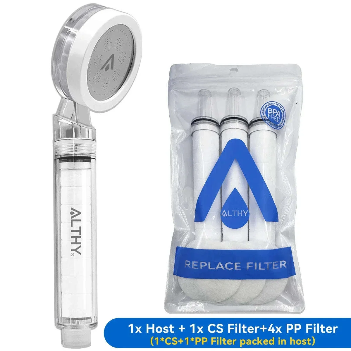 High Pressure Handheld Shower Head Water Filter - Image 8