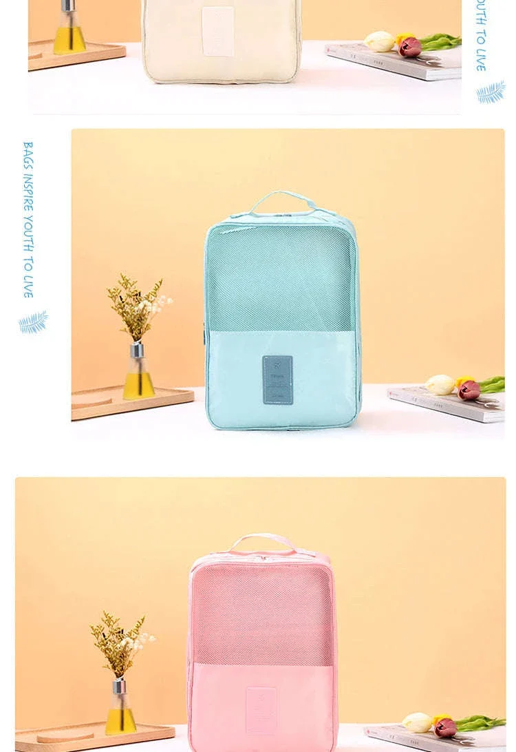 Portable Travel Shoe Bag and Clothes Organizer - Image 10