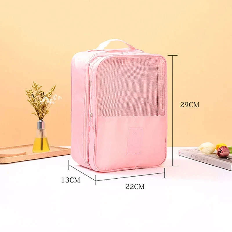 Portable Travel Shoe Bag and Clothes Organizer - Image 6
