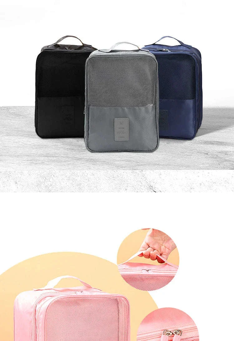 Portable Travel Shoe Bag and Clothes Organizer - Image 7