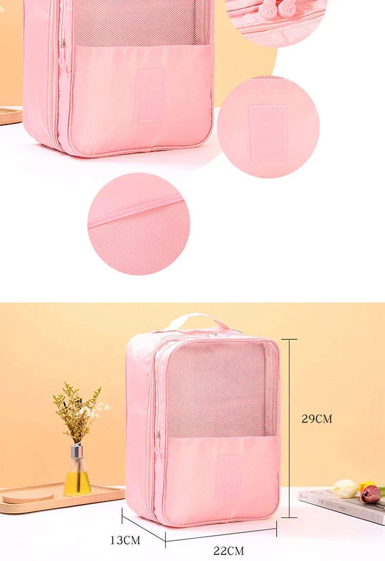 Portable Travel Shoe Bag and Clothes Organizer - Image 8