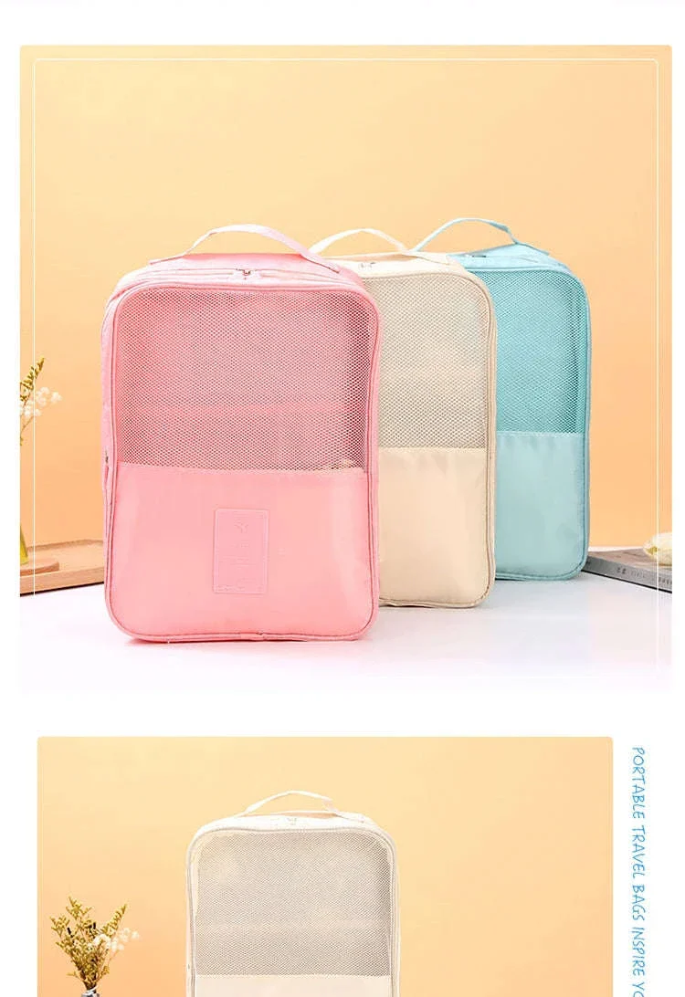 Portable Travel Shoe Bag and Clothes Organizer - Image 9