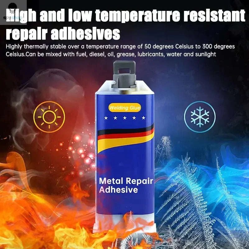 High Strength AB Glue Metal Repair Sealant for Tough Repairs - Image 3