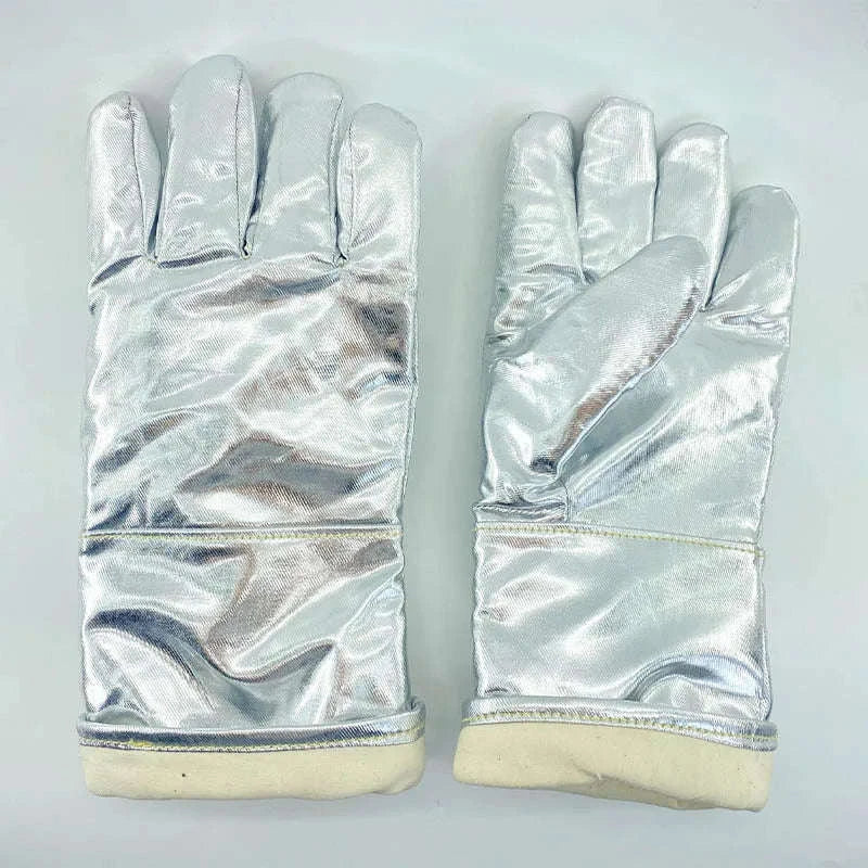 Heat Resistant Aluminized Gloves for Welding and Firefighting - Image 6