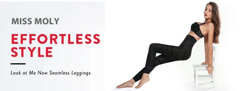 High Waist Sculpting Tummy Control Leggings - Image 7