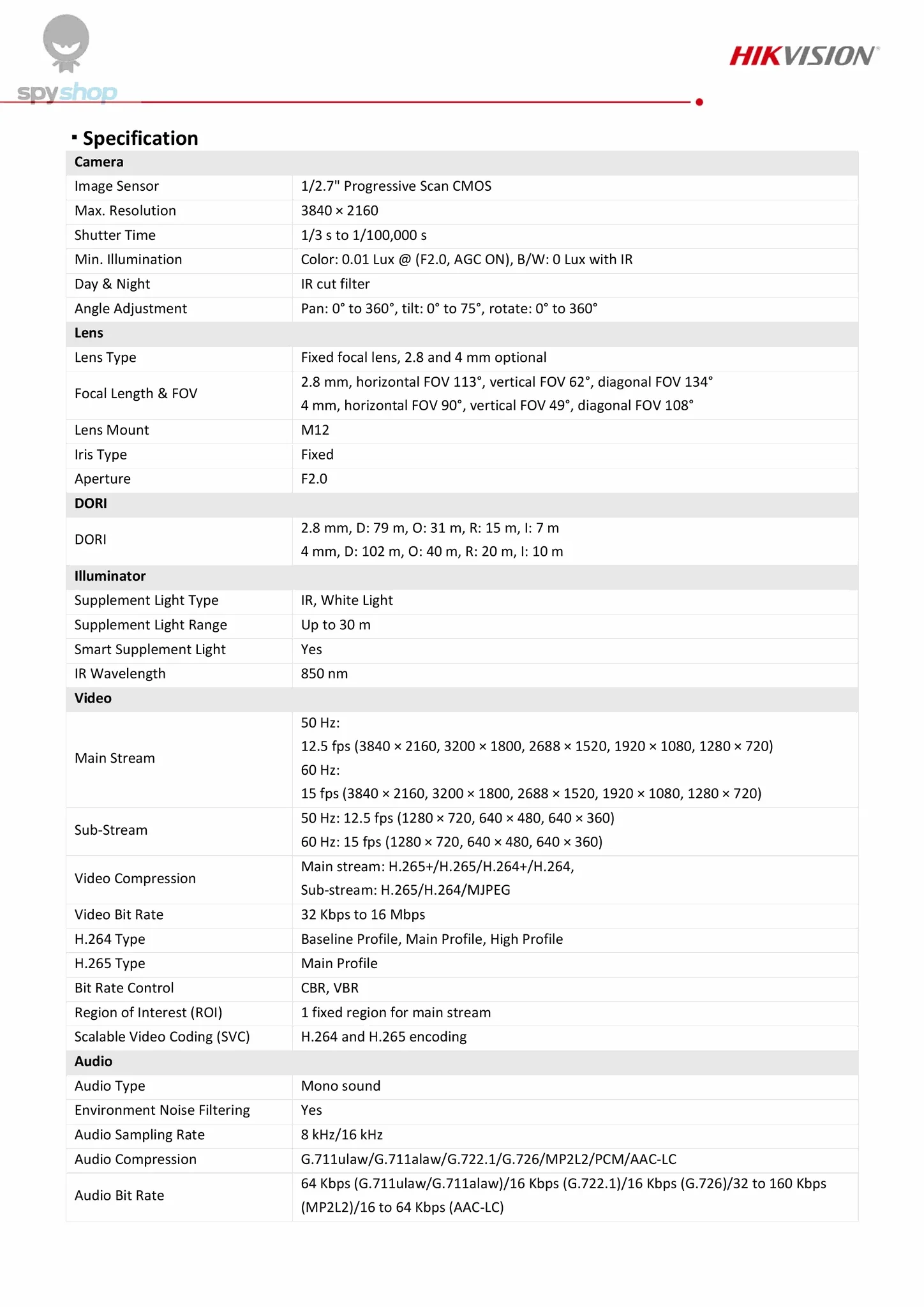 Hikvision 8MP 4K Turret IP Camera with Color Night Vision - Image 6