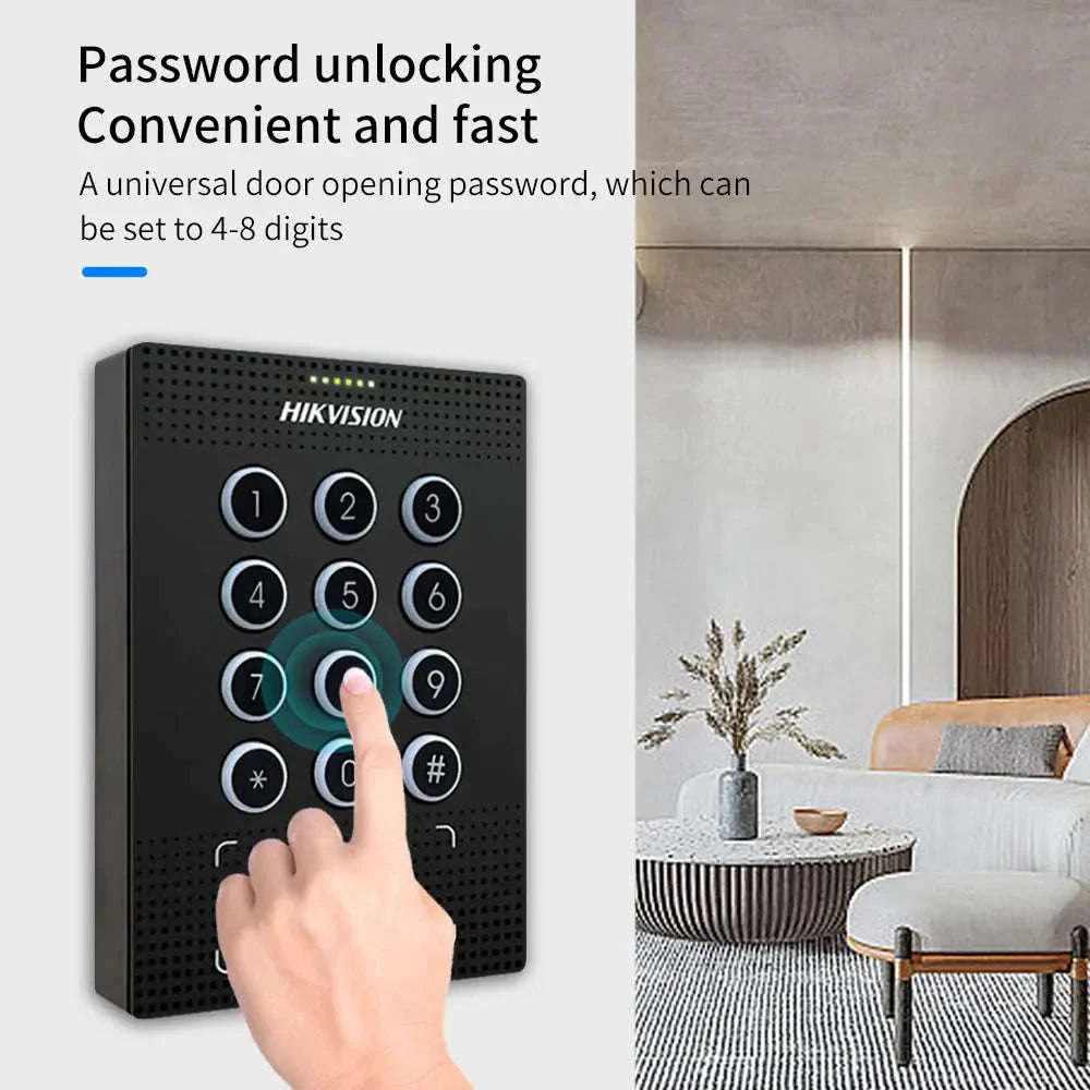Hikvision Access Control Keypad for Secure Code and Card Entry - Image 4