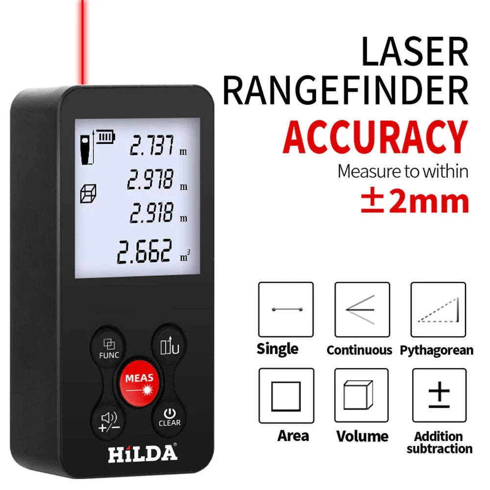 Laser Rangefinder 50/100/120M for Fast, Accurate Measurements - Image 12