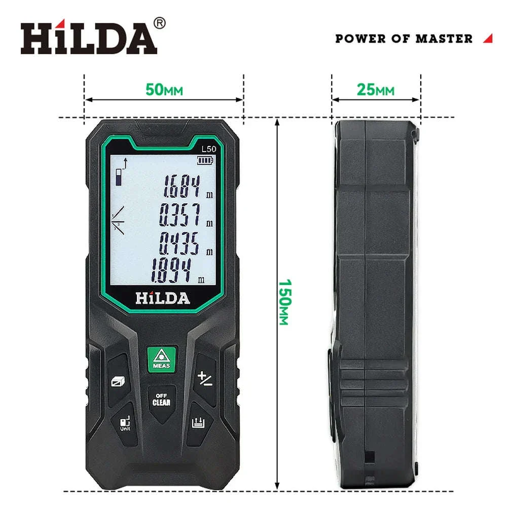 Laser Rangefinder 50/100/120M for Fast, Accurate Measurements - Image 14