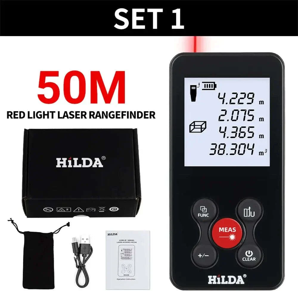 Laser Rangefinder 50/100/120M for Fast, Accurate Measurements - Image 20