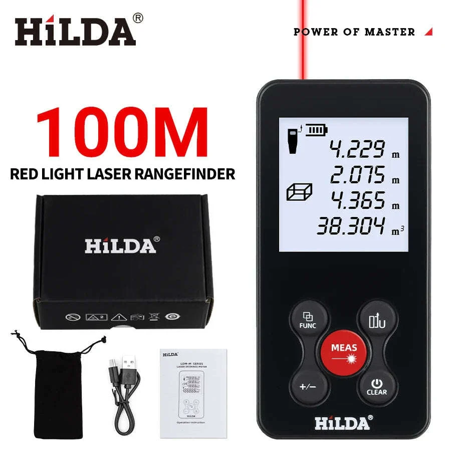 Laser Rangefinder 50/100/120M for Fast, Accurate Measurements - Image 25