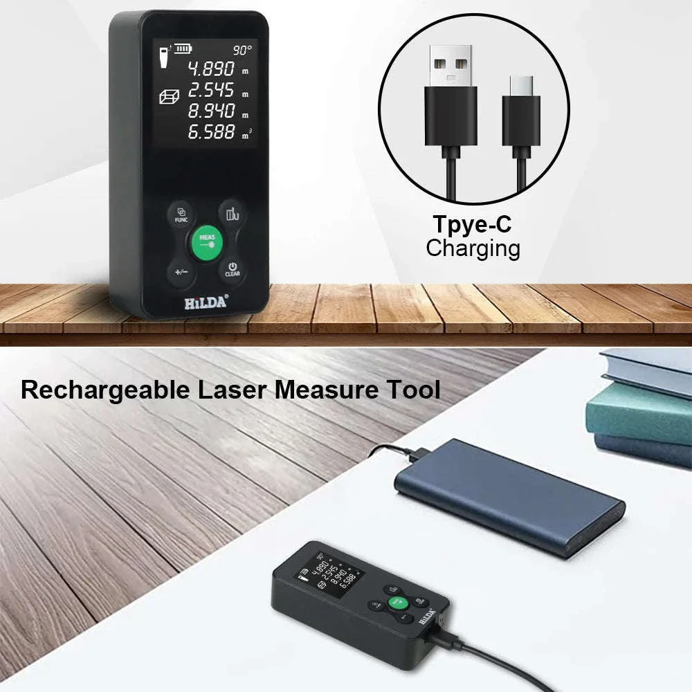 Laser Rangefinder 50/100/120M for Fast, Accurate Measurements - Image 3
