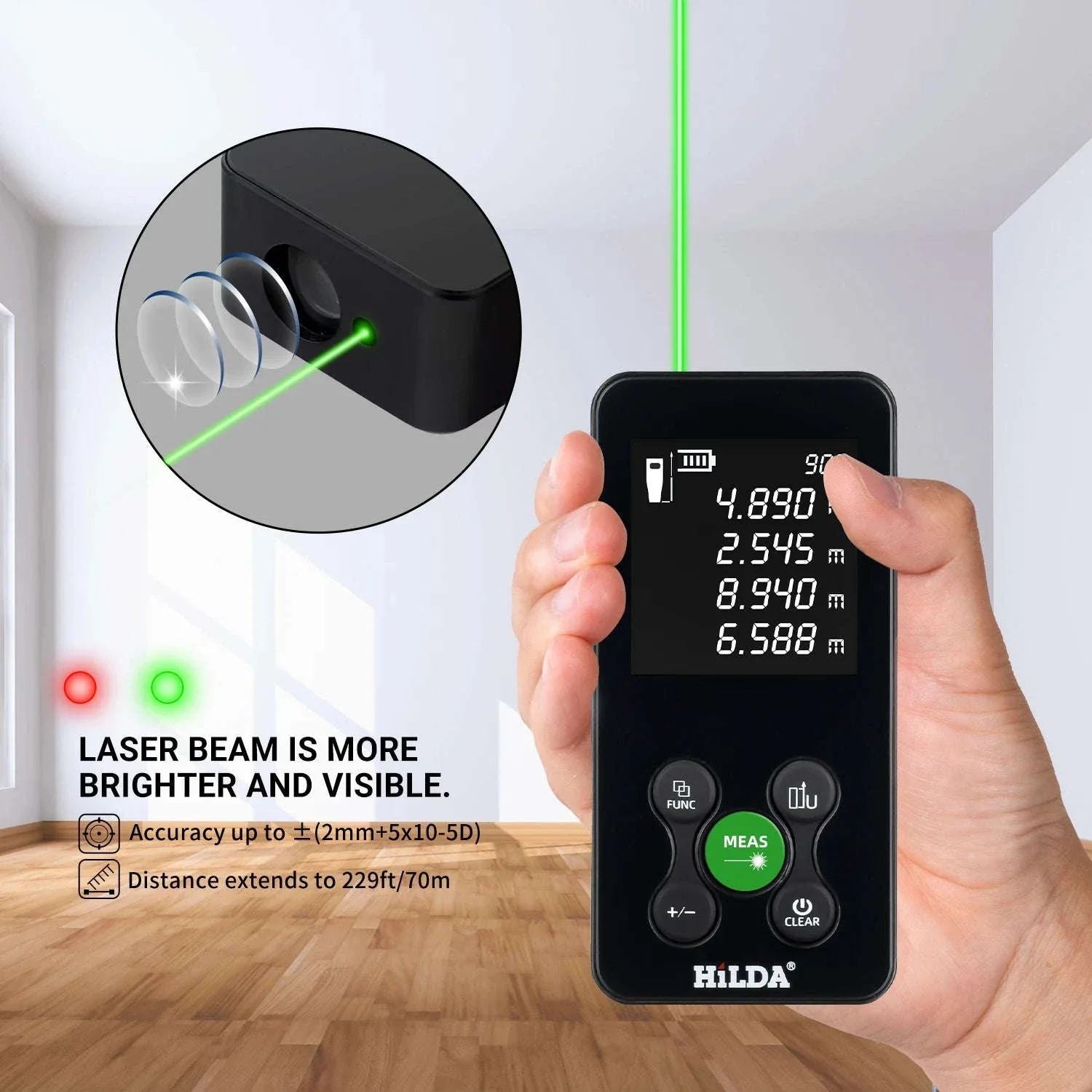 Laser Rangefinder 50/100/120M for Fast, Accurate Measurements - Image 5