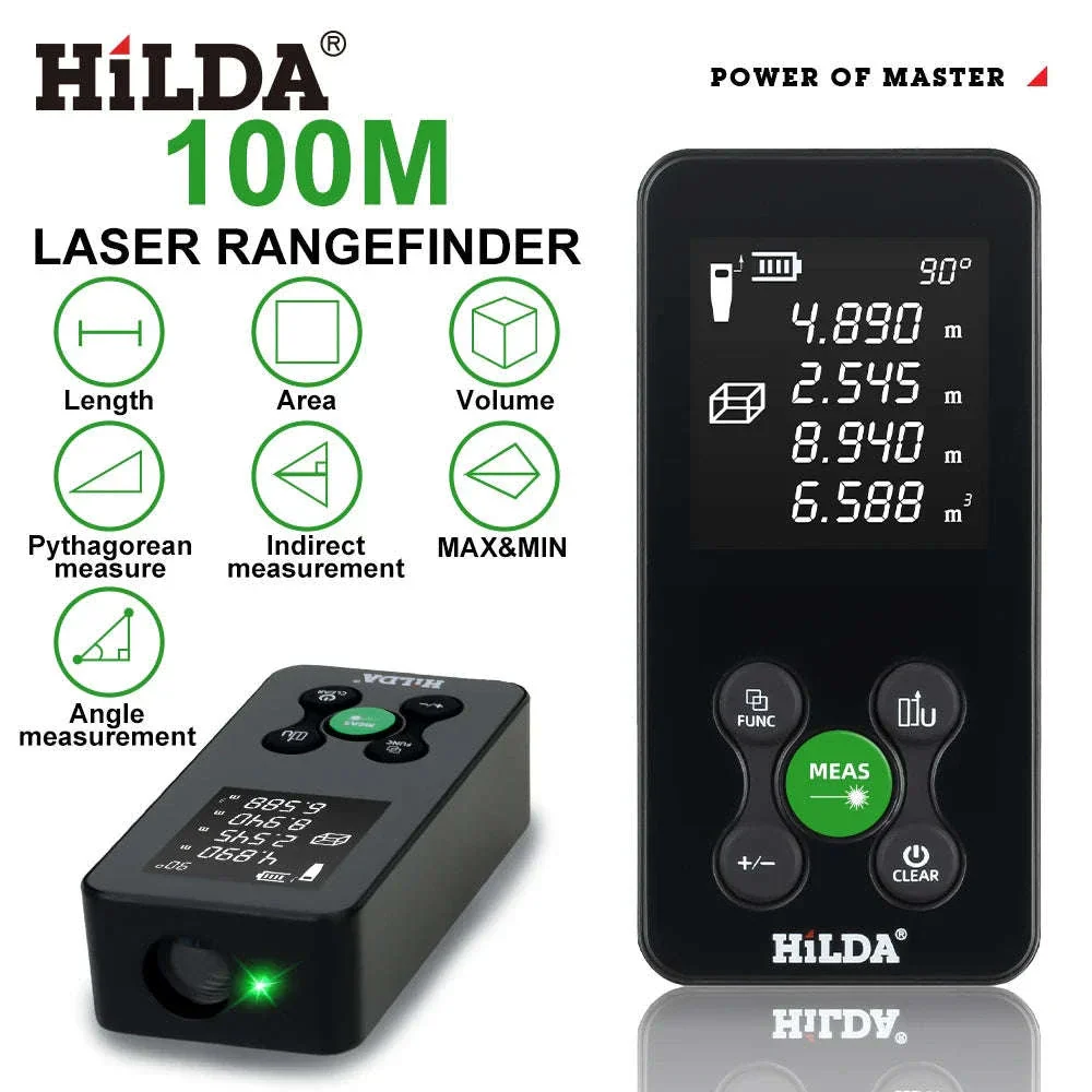 Laser Rangefinder 50/100/120M for Fast, Accurate Measurements - Image 7