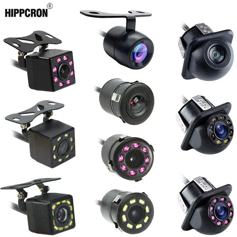 Car Rear View Camera with 8-LED Night Vision