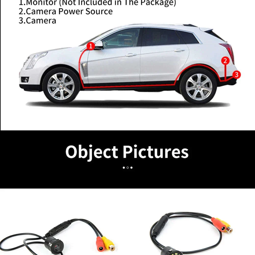 Car Rear View Camera with 8-LED Night Vision - Image 13