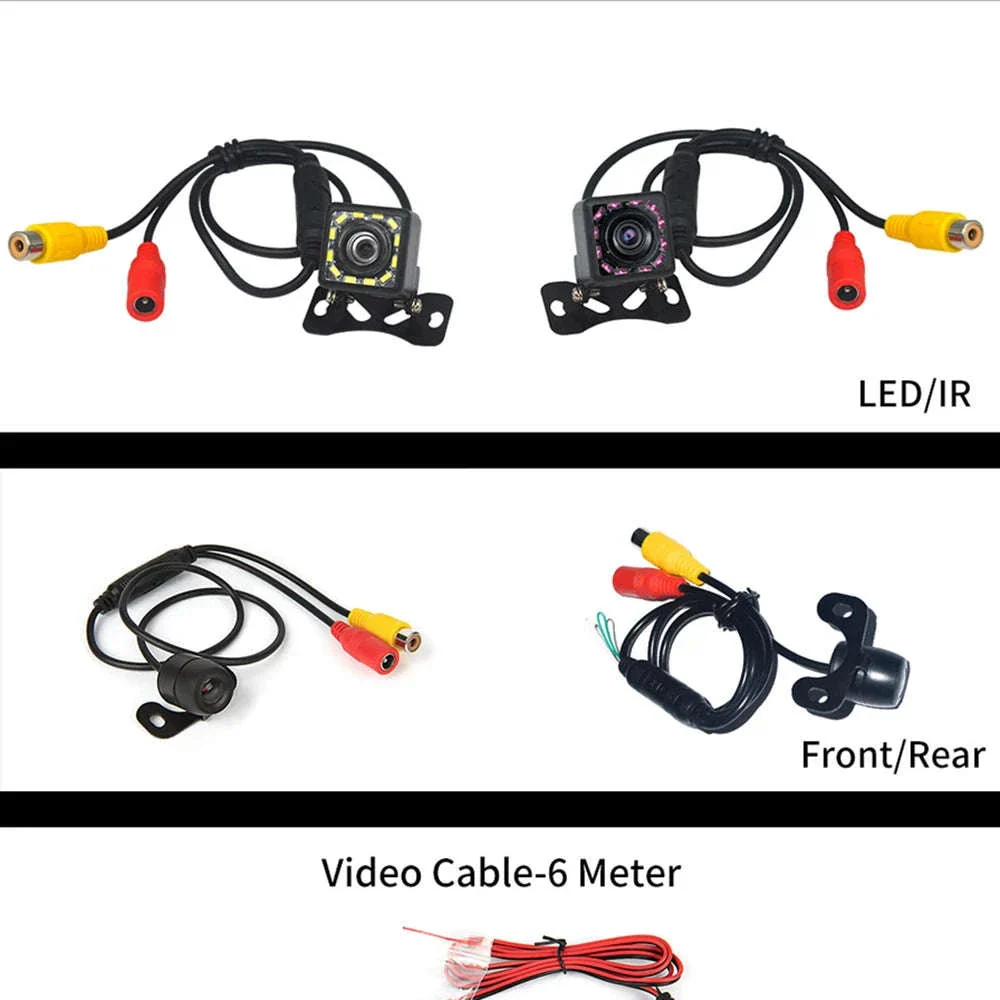 Car Rear View Camera with 8-LED Night Vision - Image 15
