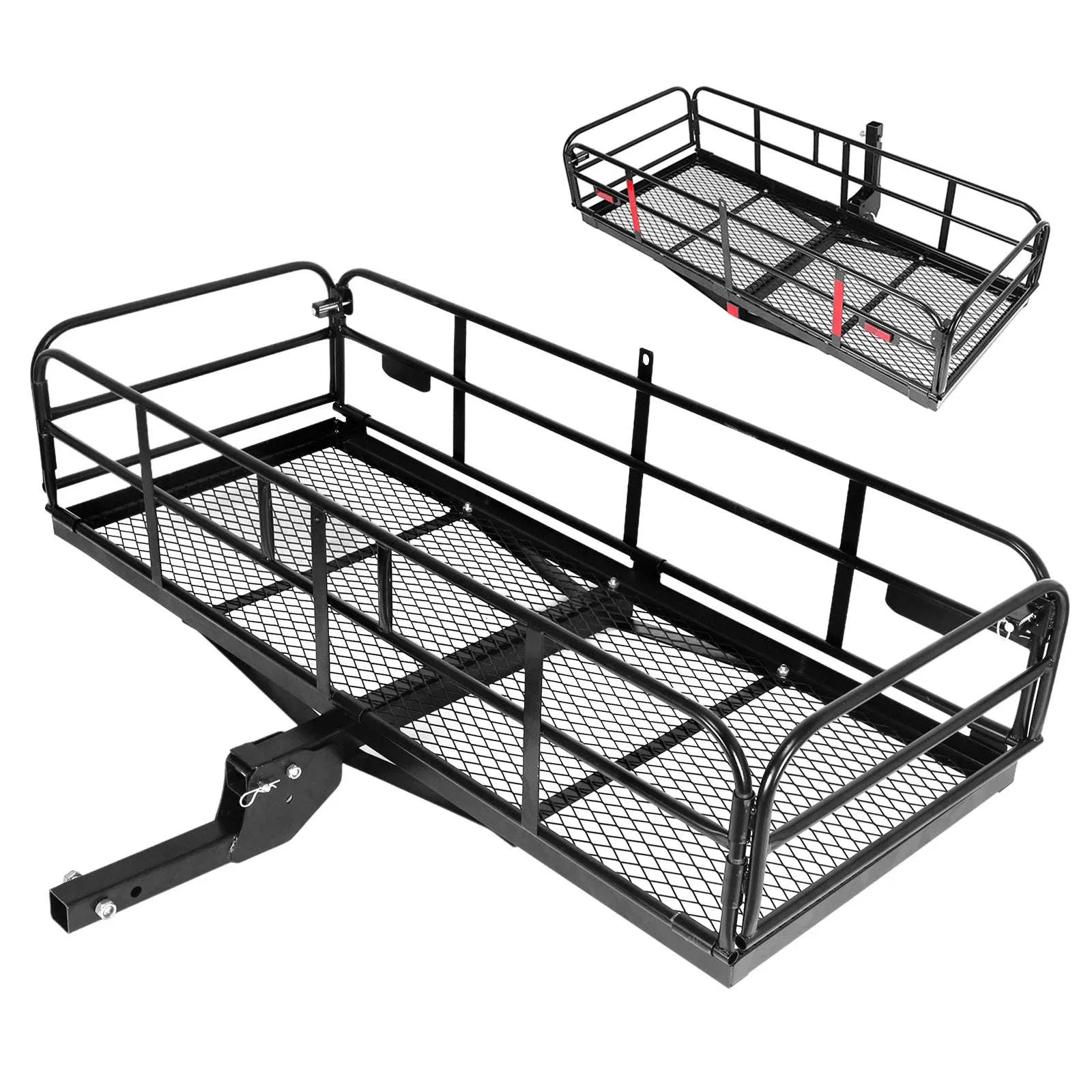 Hitch Cargo Carrier 500 LBS with Hitch Stabilizer for 2-Inch Receiver - Image 15