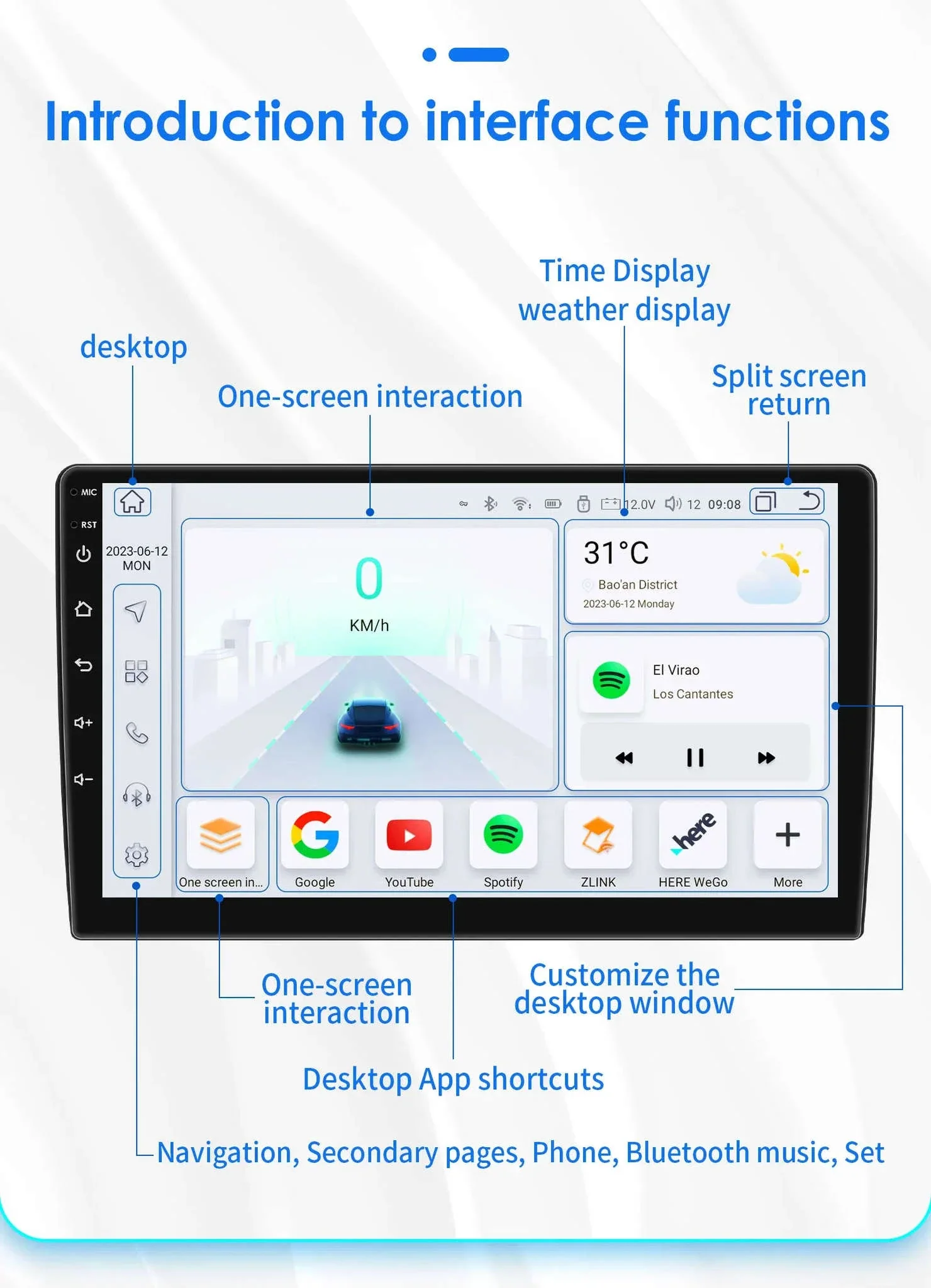 7-Inch Android Car Radio with CarPlay for Opel - Image 33