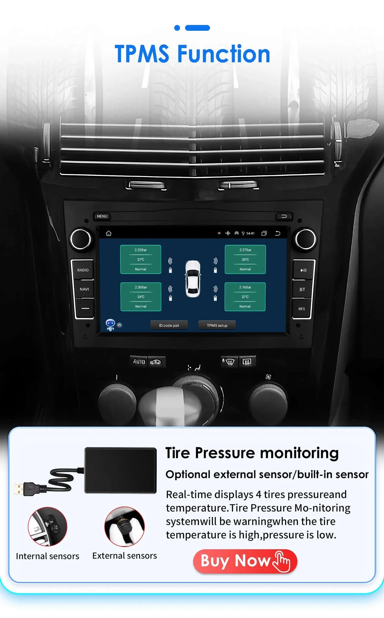 7-Inch Android Car Radio with CarPlay for Opel - Image 36