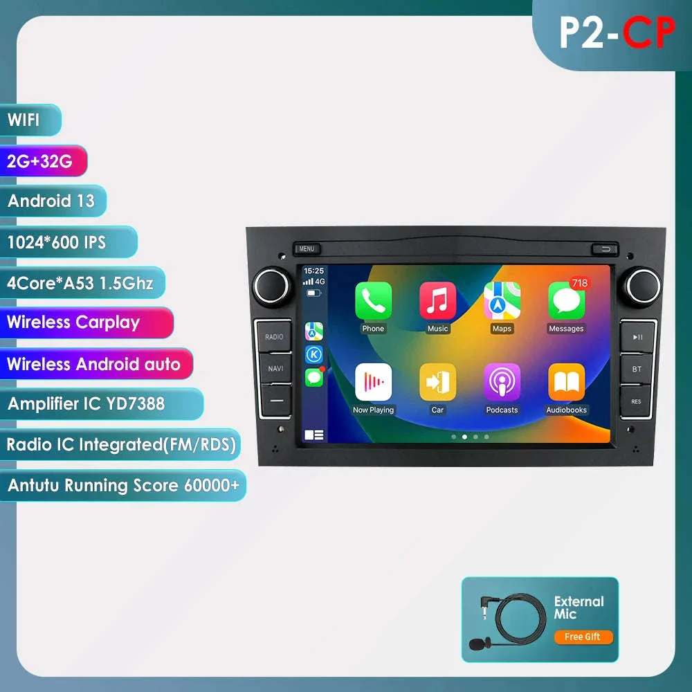 7-Inch Android Car Radio with CarPlay for Opel - Image 60