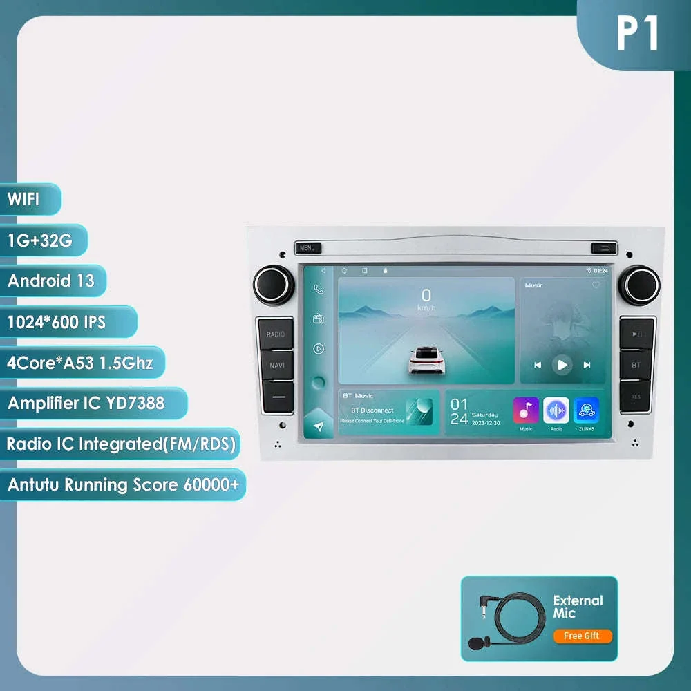 7-Inch Android Car Radio with CarPlay for Opel - Image 71