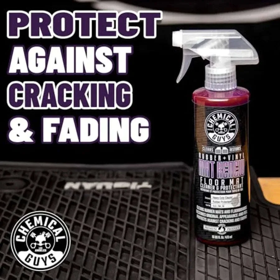 Heavy Duty Door Mat Cleaning Kit with Renew Rubber + Vinyl Cleaner - Image 2