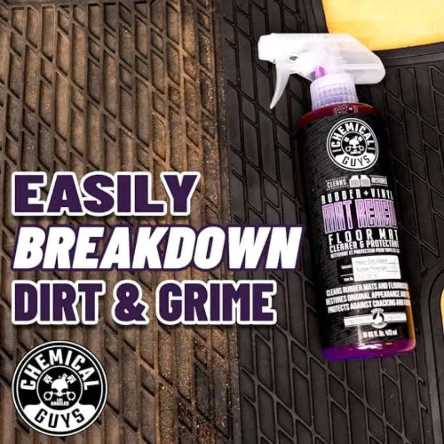 Heavy Duty Door Mat Cleaning Kit with Renew Rubber + Vinyl Cleaner - Image 3