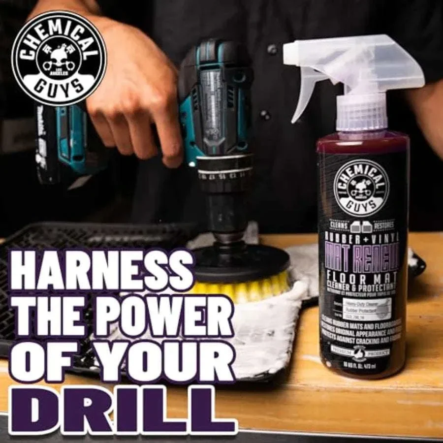 Heavy Duty Door Mat Cleaning Kit with Renew Rubber + Vinyl Cleaner - Image 5