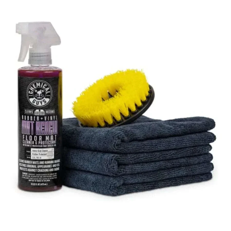 Heavy Duty Door Mat Cleaning Kit with Renew Rubber + Vinyl Cleaner - Image 7