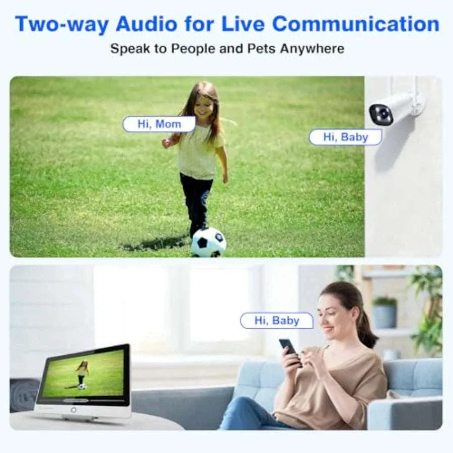 5MP Wireless Security Camera System with Human Detection - Image 5