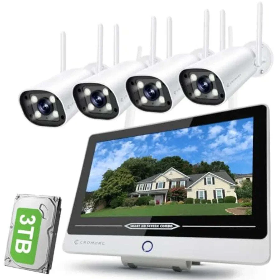 5MP Wireless Security Camera System with Human Detection - Image 7