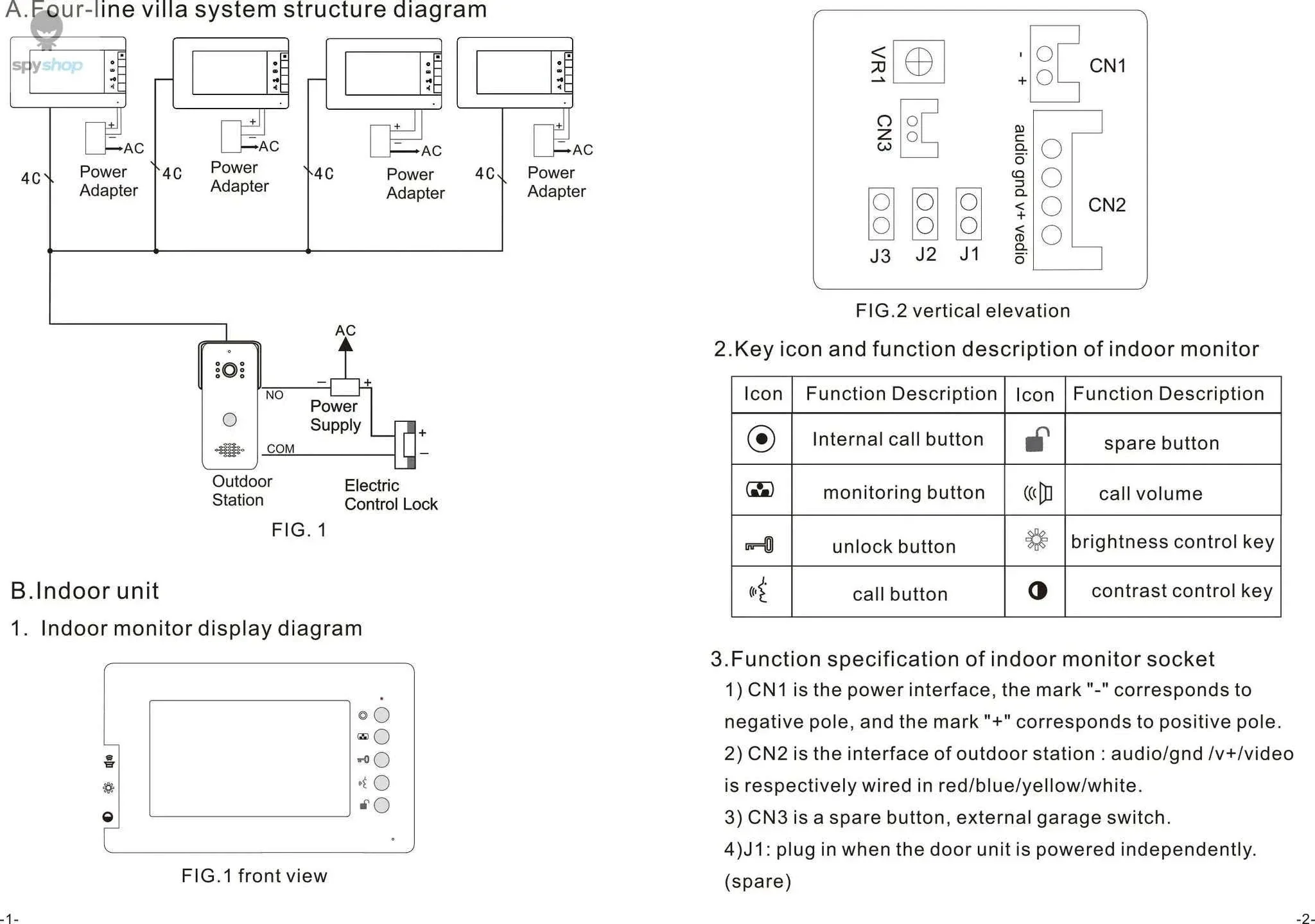 Homefong RFID Video Doorbell with 7-Inch Monitor - Image 16