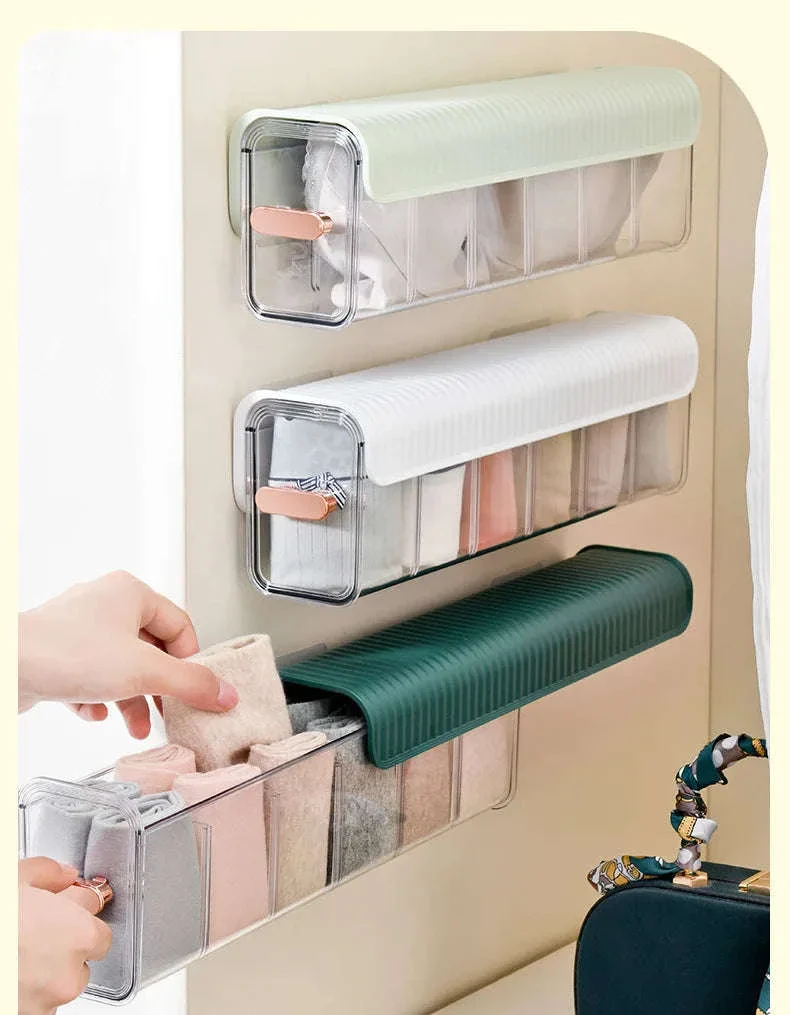 Dust-Proof Underwear Organizer with Push-Pull Drawer - Image 11