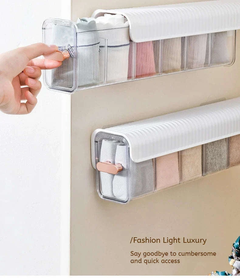 Dust-Proof Underwear Organizer with Push-Pull Drawer - Image 15