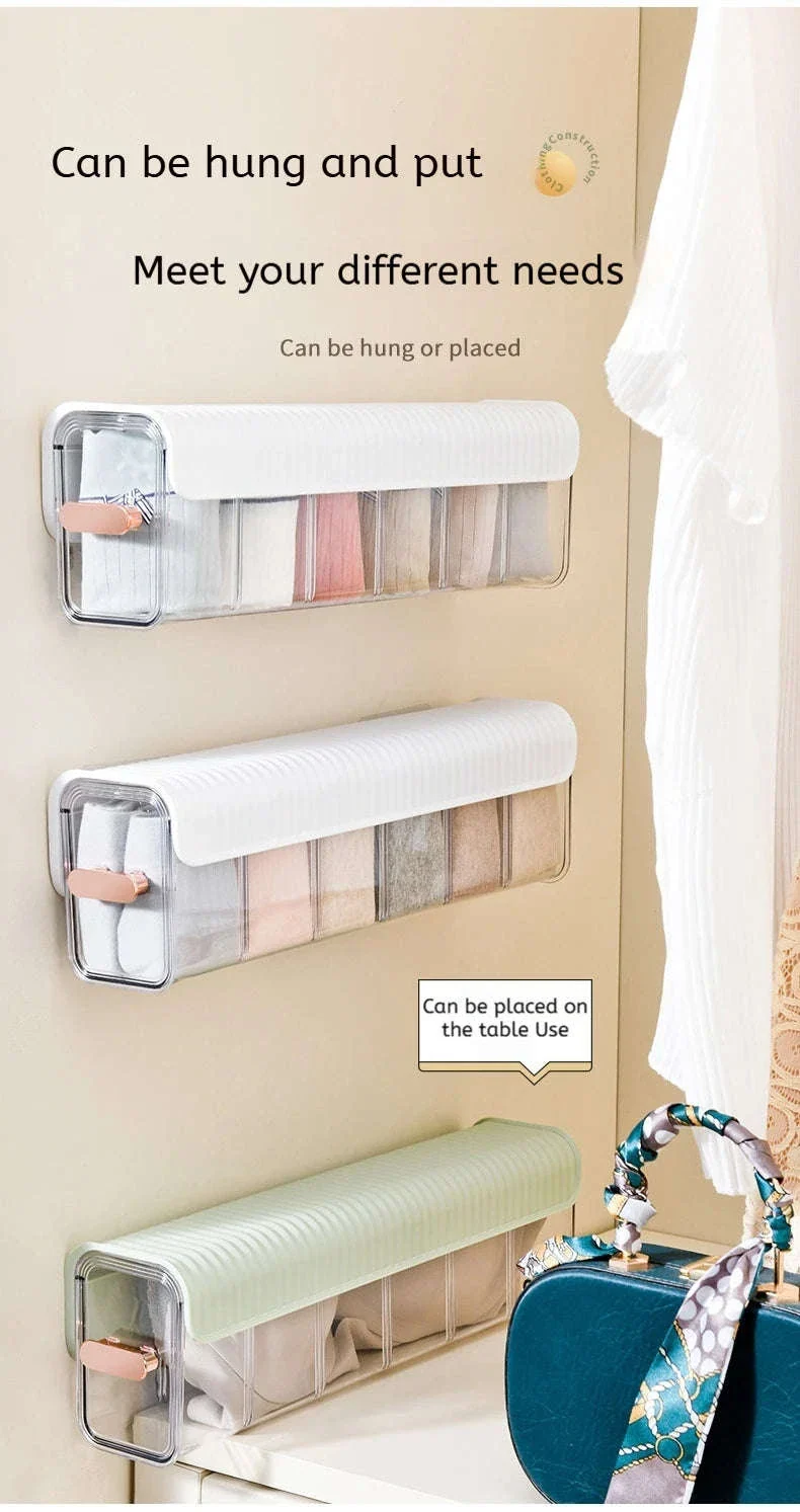 Dust-Proof Underwear Organizer with Push-Pull Drawer - Image 22