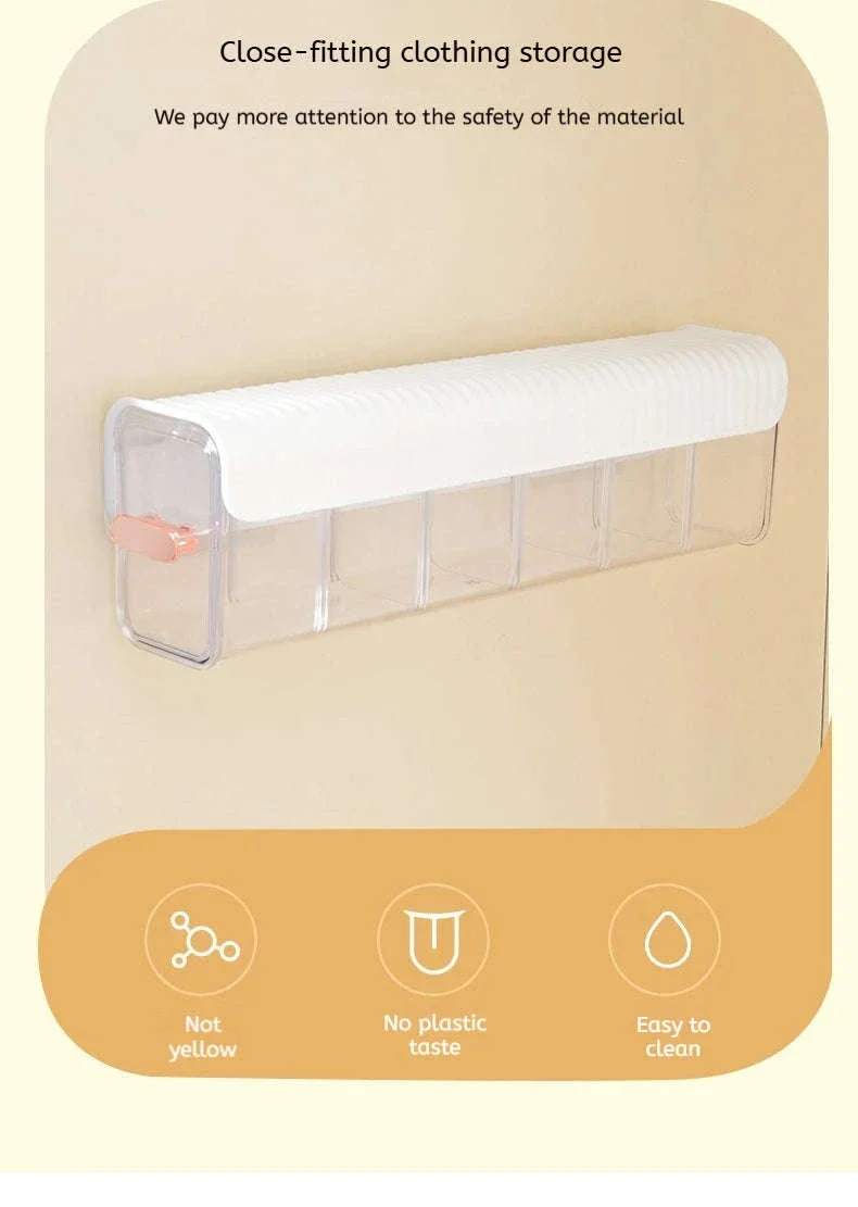 Dust-Proof Underwear Organizer with Push-Pull Drawer - Image 24
