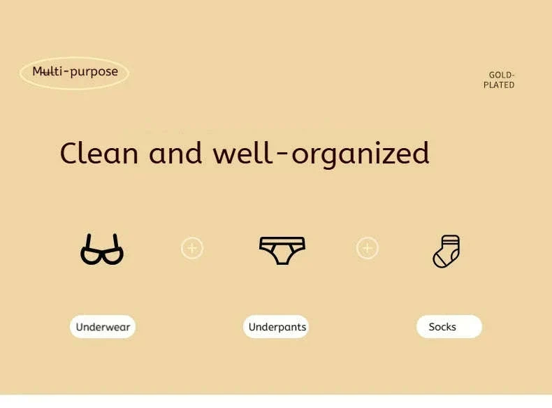 Dust-Proof Underwear Organizer with Push-Pull Drawer - Image 9