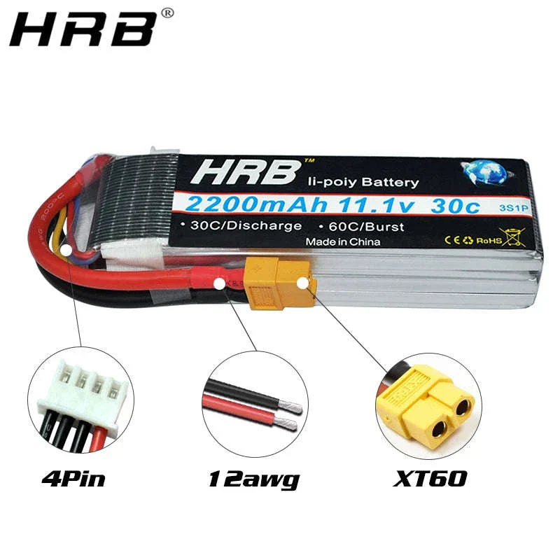 HRB LiPo Battery for RC Models with Stable Power Output - Image 3