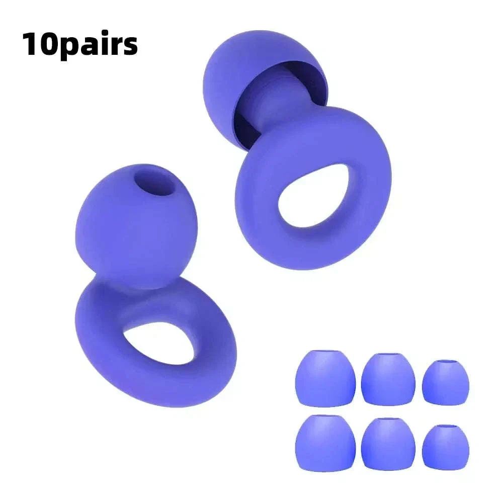 Quiet Reusable Ear Plugs for Noise Reduction and Comfort - Image 36