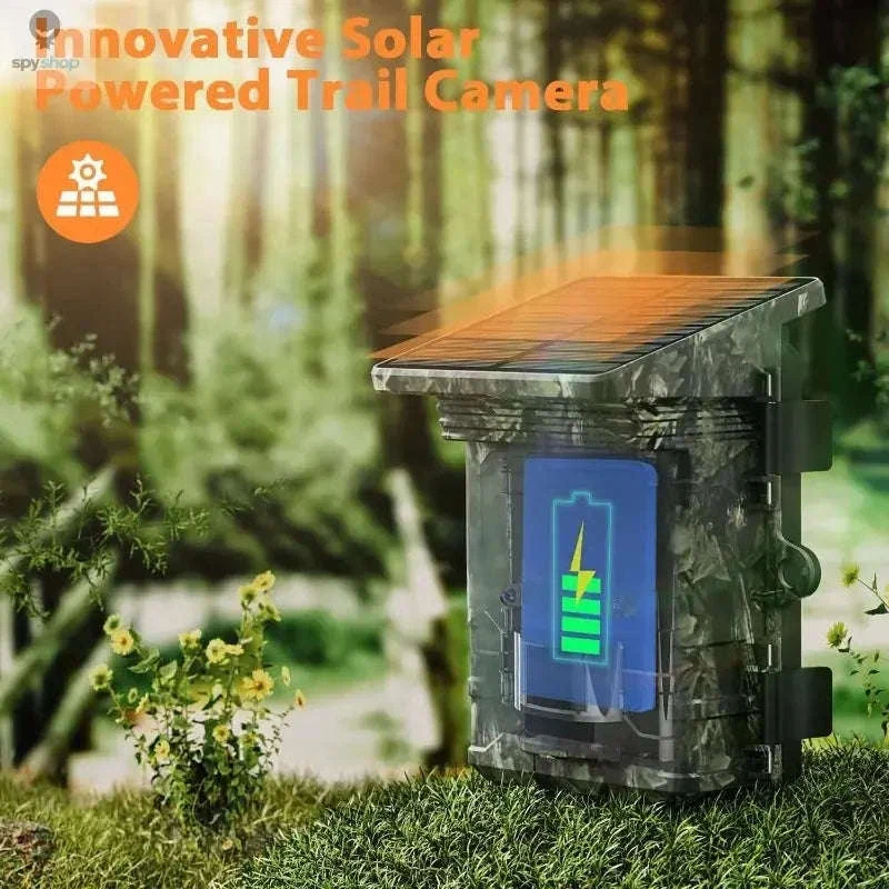 30MP 2K Solar Trail Camera for Wildlife Monitoring - Image 5