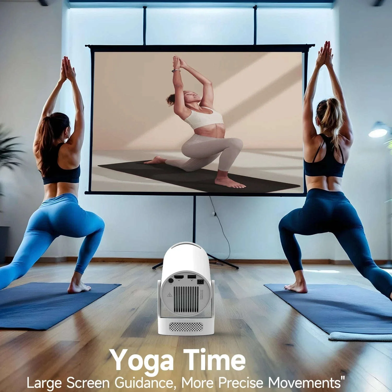HY300 Pro Mini Projector 720P Android WiFi 6 BT5.4 Home Theater - Image 17