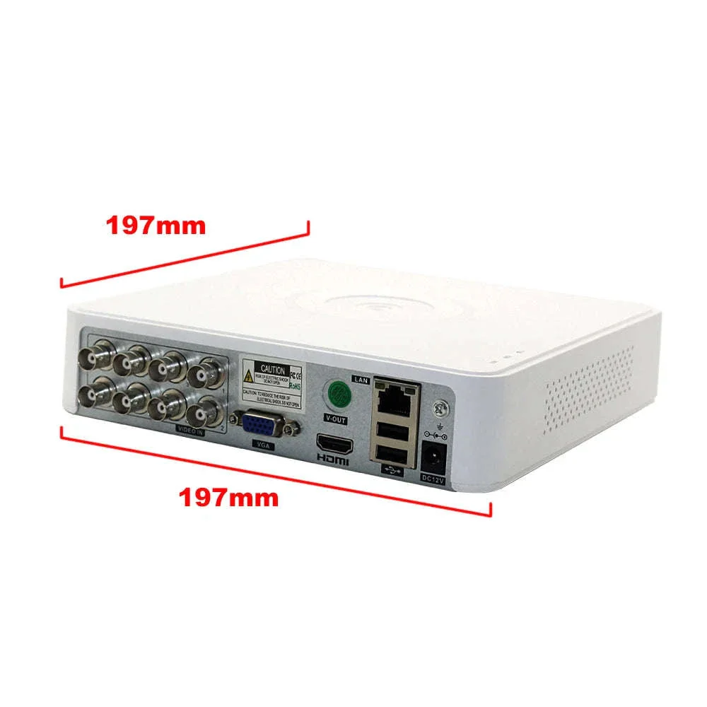 Hybrid DVR CCTV Security Recorder for 4CH and 8CH Systems - Image 5