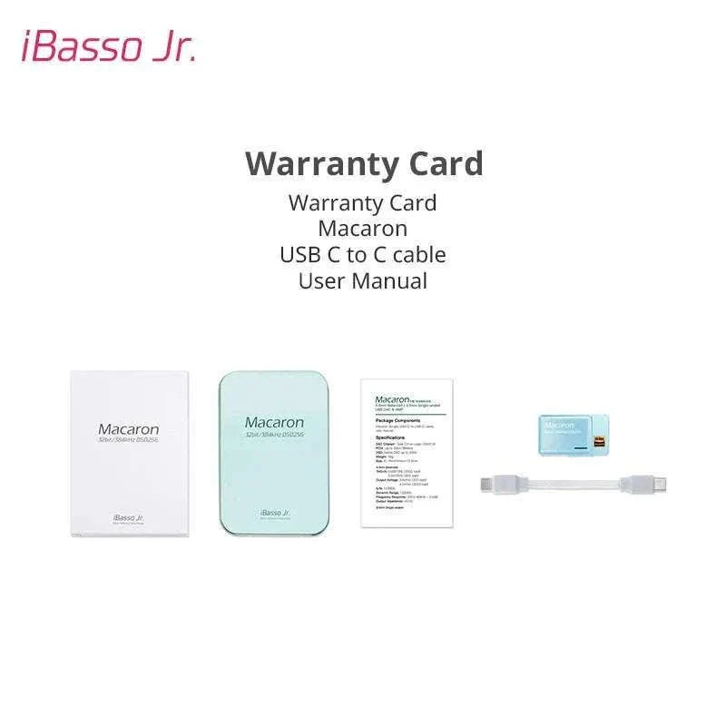 iBasso Jr Macaron Portable USB DAC Amp with 4.4mm & 3.5mm Output - Image 6