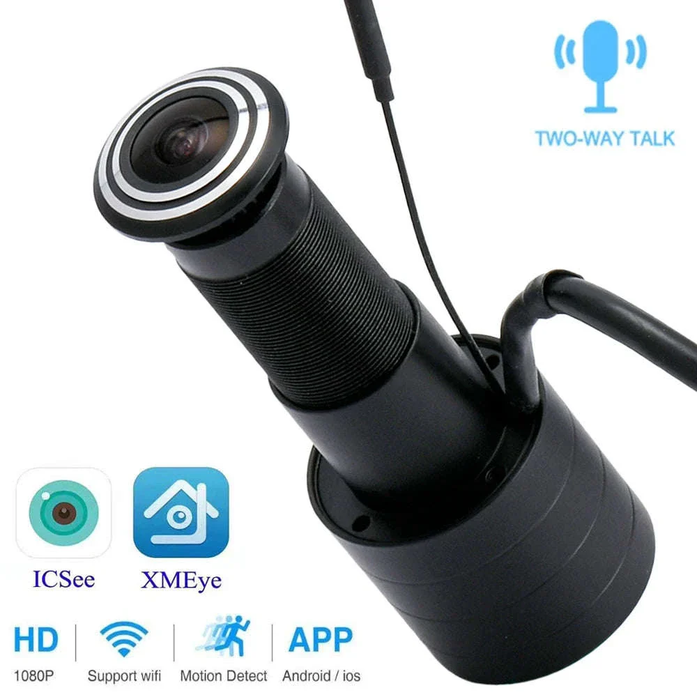 Door Peephole Security Camera 3MP 155° View, App Control - Image 3